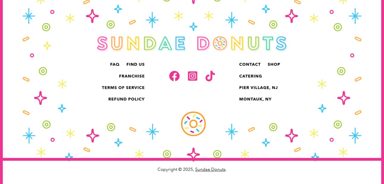 Sundae Donuts – A Fun & Engaging Food Brand