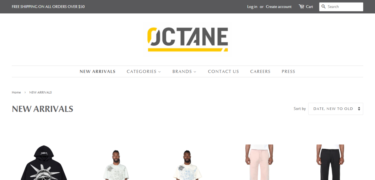 Octane USA – High-Performance Automotive Store