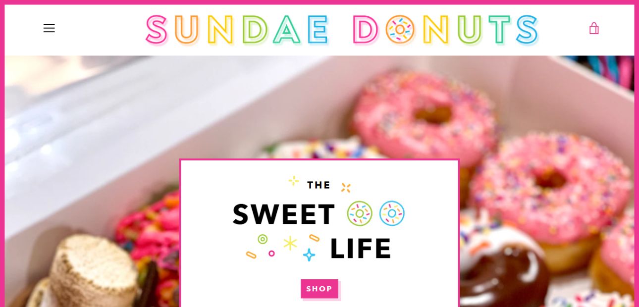 Sundae Donuts – A Fun & Engaging Food Brand